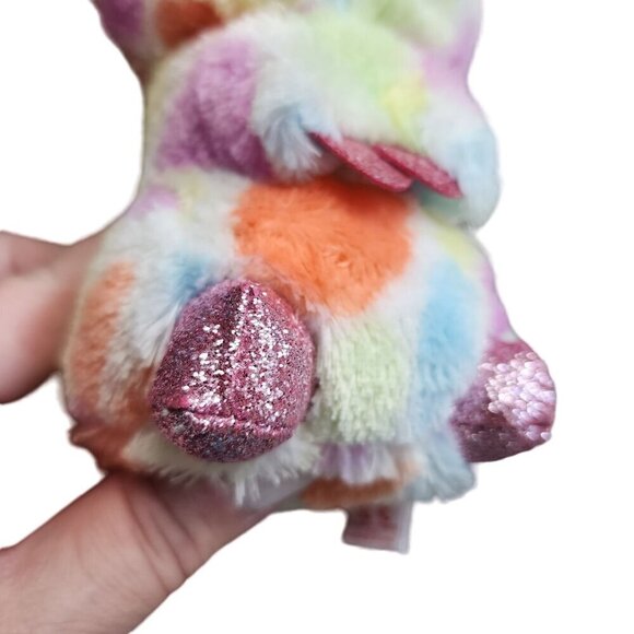 Ty Beanie Boos Bloomy The Easter Bunny Glitter Eyes 9" Medium - Picture 6 of 11